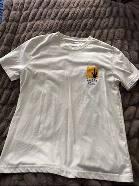 White Graphic Tee - Men